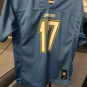 NFL Blue Jersey with Logo Patch